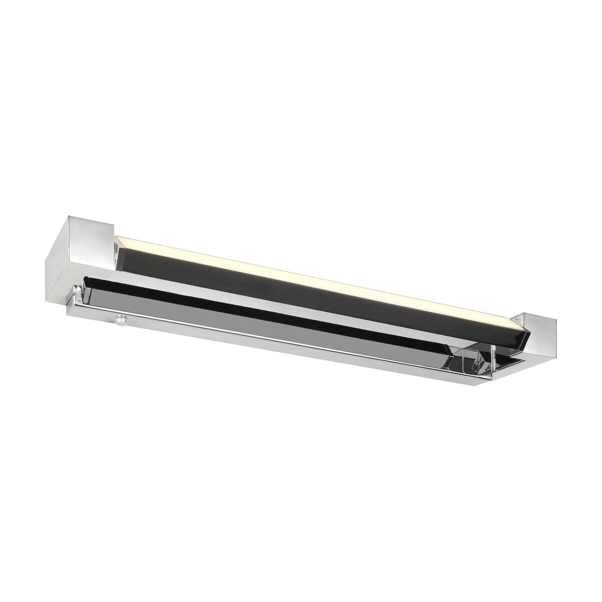Fabrizio LED Glass Outdoor Wall Light – Chrome