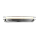 Fabrizio LED Glass Outdoor Wall Light – Chrome