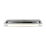 Fabrizio LED Glass Outdoor Wall Light – Chrome