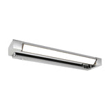 Fabrizio LED Glass Outdoor Wall Light – Chrome