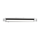 Fabrizio LED Glass Outdoor Wall Light – Chrome