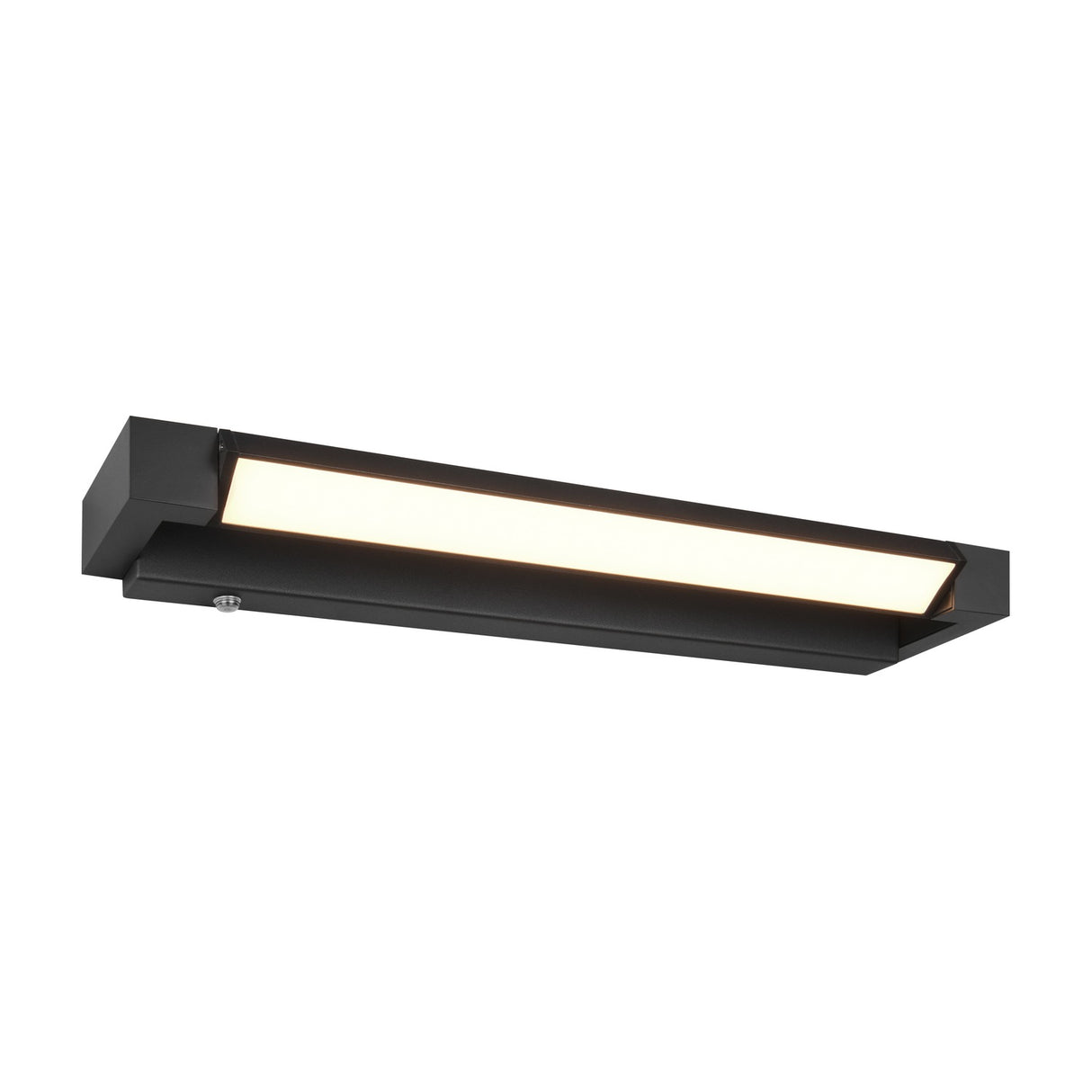 Fabrizio LED Linear 50cm Outdoor Wall Light – Matt Black