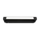 Fabrizio LED Linear 50cm Outdoor Wall Light – Matt Black