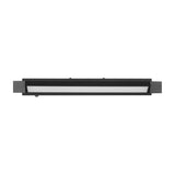 Fabrizio LED Linear 50cm Outdoor Wall Light – Matt Black