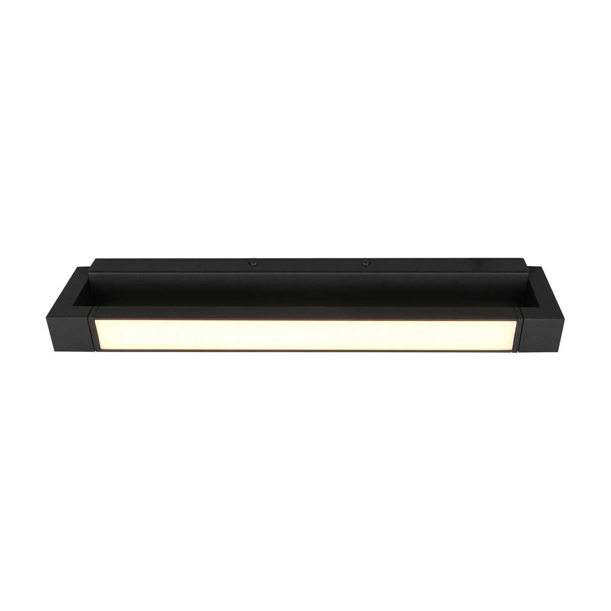 Fabrizio LED Linear 50cm Outdoor Wall Light – Matt Black