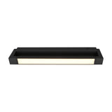 Fabrizio LED Linear 50cm Outdoor Wall Light – Matt Black