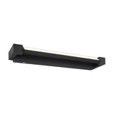 Fabrizio LED Linear 50cm Outdoor Wall Light – Matt Black