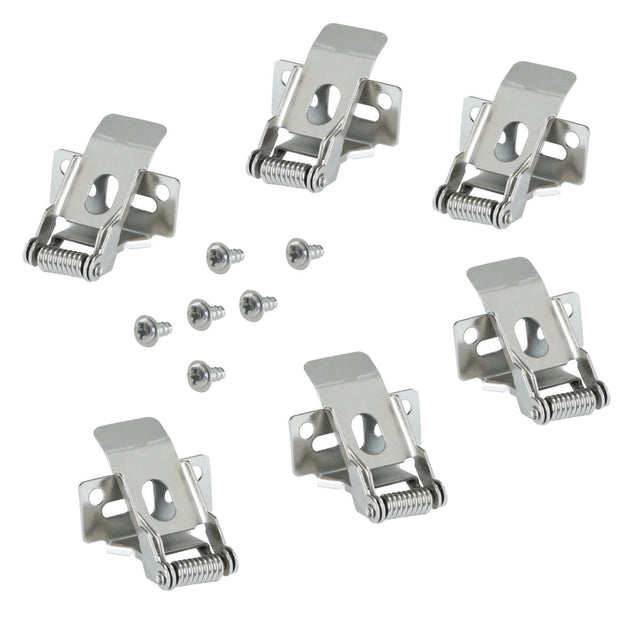 Bravo 12030 Mounting Clips - Steel Panel Fixing Brackets
