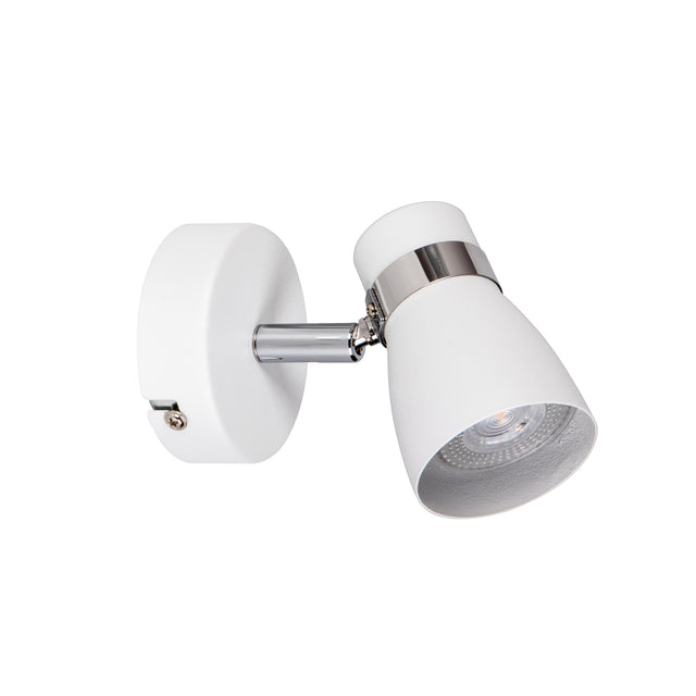 ENALI Ø80 10W GU10 Ceiling Light - White