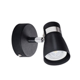 ENALI Ø80 GU10 Round Ceiling Spotlight - Black