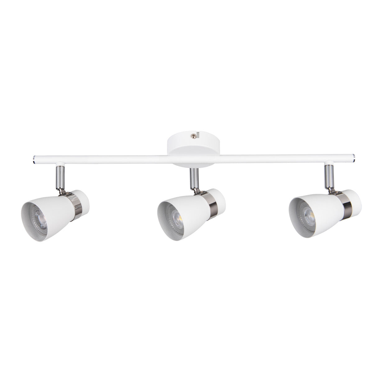 Enali 470x80 3 x GU10 Triple Spotlight Bar - White