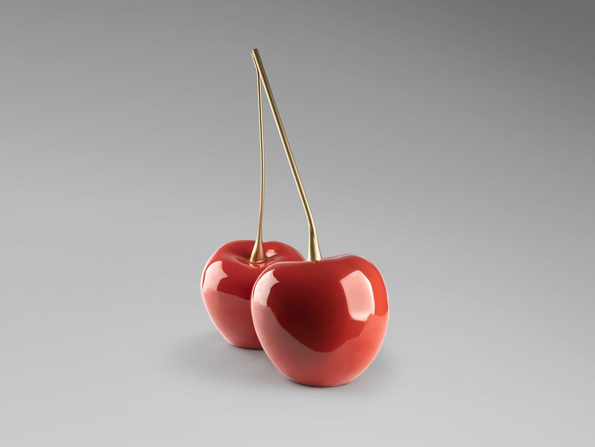 Cerezas Sculpture - Black