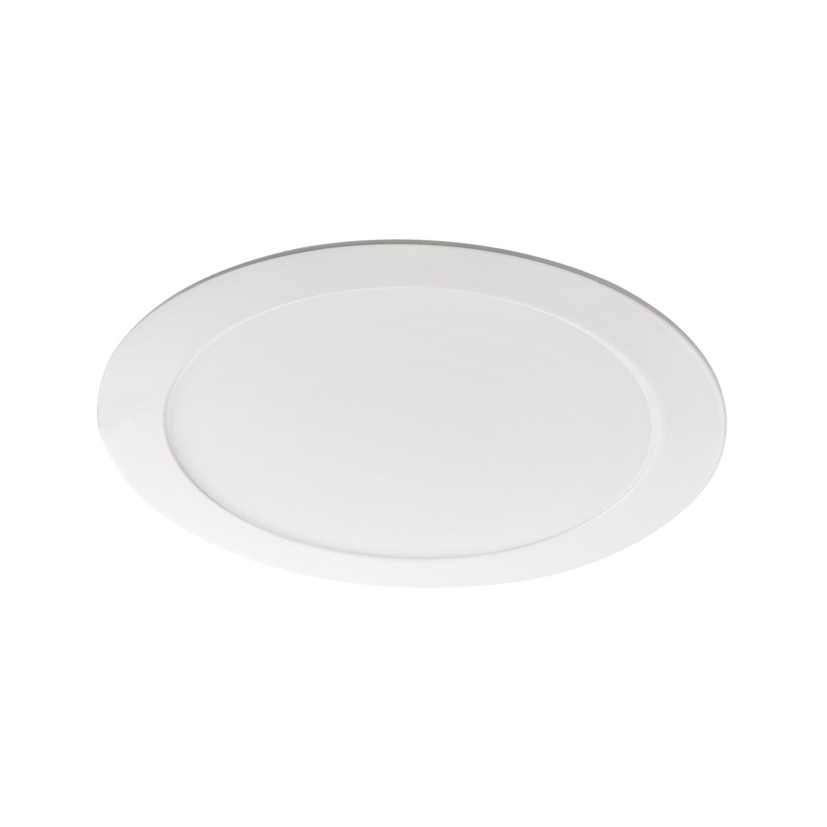 Rounda Ø220 18W Recessed Downlight Warm White - White