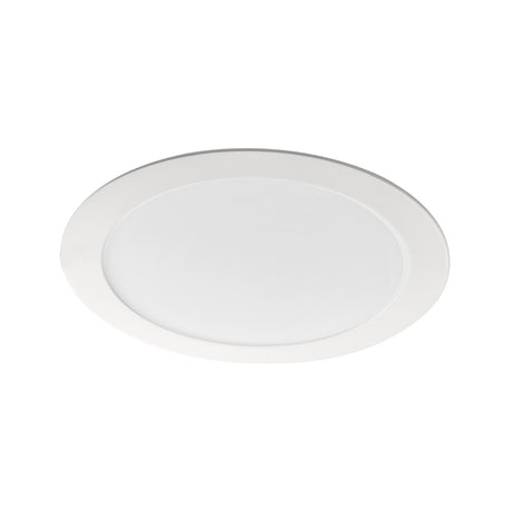 Rounda Ø220 18W Recessed Downlight Warm White - White