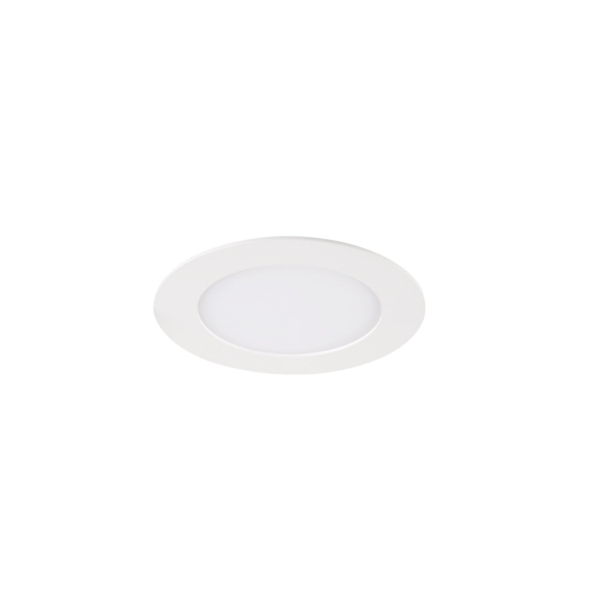 Rounda Ø120 6W Recessed Downlight Warm White - White