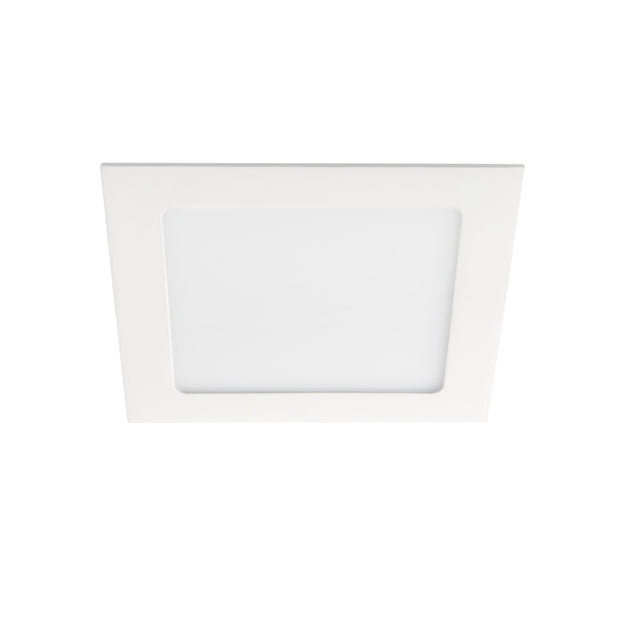 Katro 12W Square LED Downlight Cool White - White