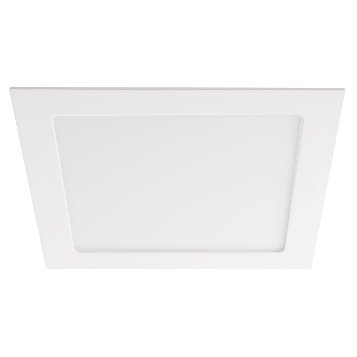 Katro 300x300 24W Recessed Downlight Square Cool White - White