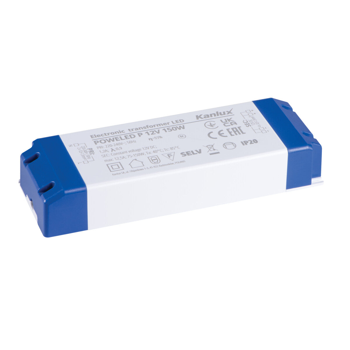 12V DC 150W LED Driver Power Supply IP20