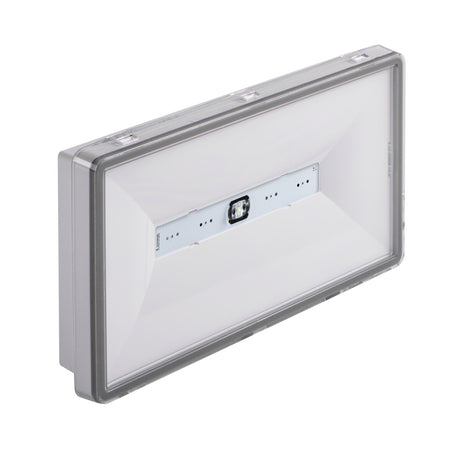Ontec S 3.3W Non-Maintained Auto-Test Surface IP65 Emergency Light - White