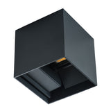 Reka 100x100 7W Outdoor Wall Light Up Down - Anthracite