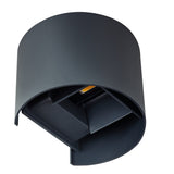 Reka 140x120 7W LED Outdoor Wall Light - Anthracite