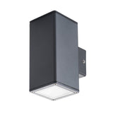 Gori EL Compact Twin GU10 Garden Spike Light IP44 - Anthracite