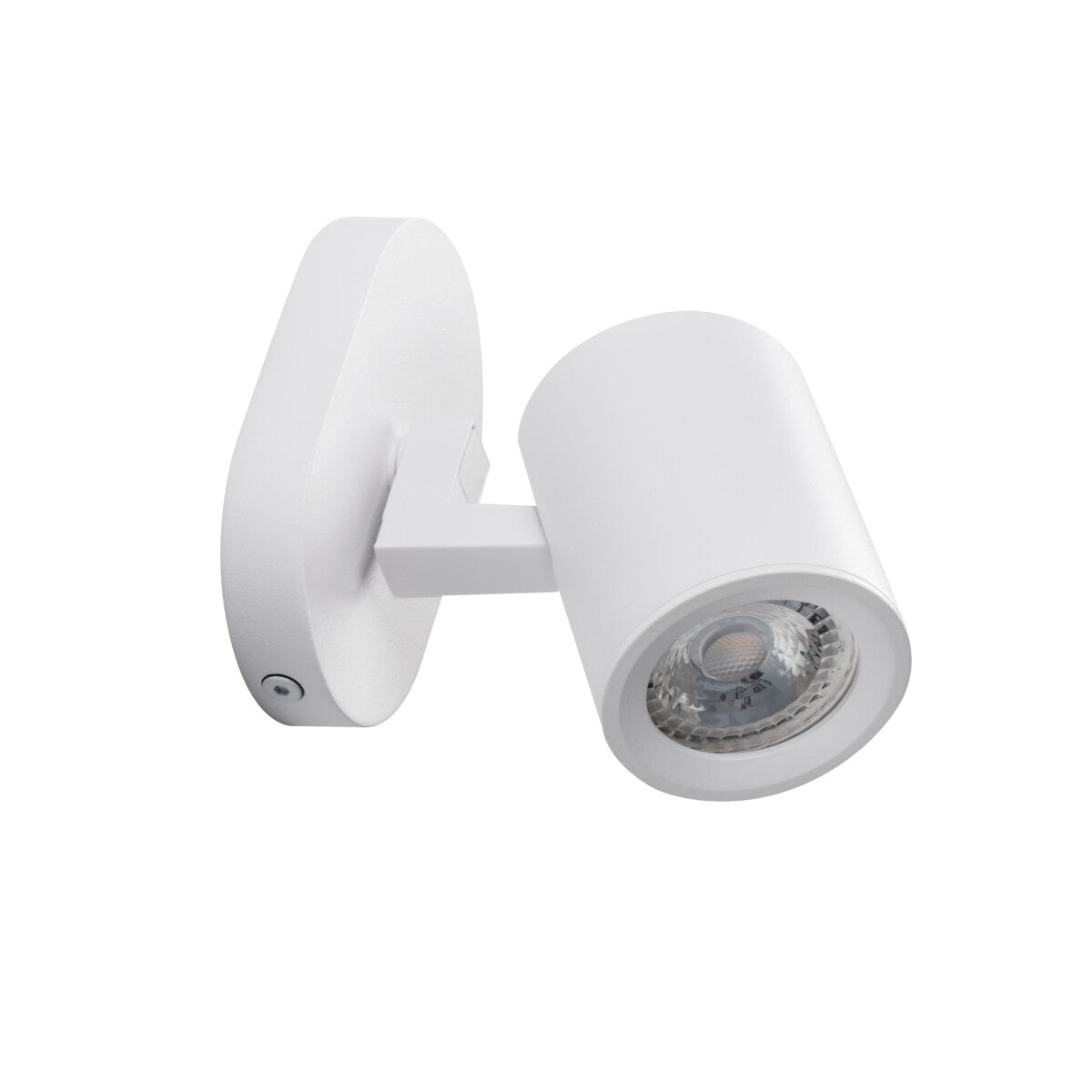 Laurin 110x70 GU10 Round Spotlight - White
