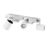 Laurin 340x70 3 x GU10 Round Ceiling Spotlight Bar - White