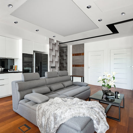 SIMEN DSO B/G Ø80 Recessed GU10 Spotlight - Black/Gold