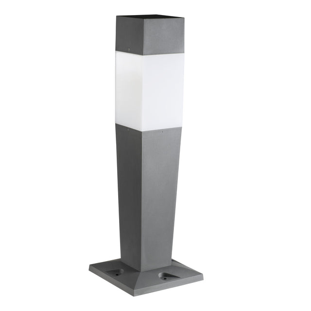 Invo OP 77 20W E27 Bollard Light - Anthracite