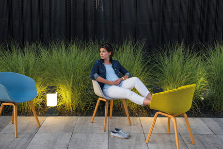 Invo OP 77 20W E27 Bollard Light - Anthracite
