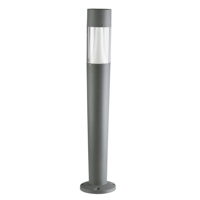 INVO TR 107 3.5W GU10 Garden Bollard Light - Anthracite