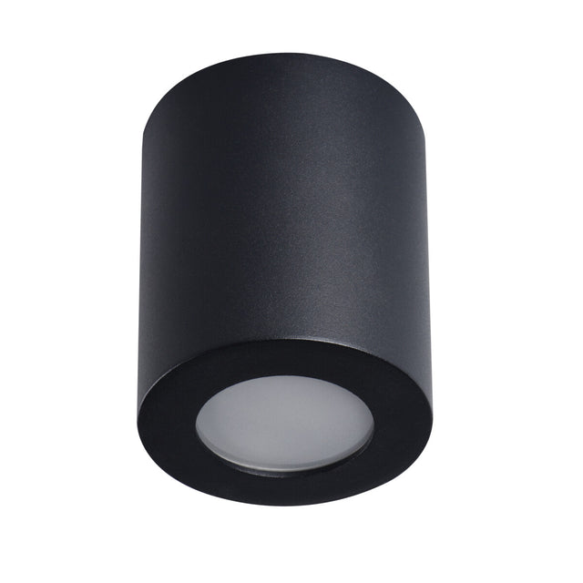 SANI Round GU10 Spotlight IP44 - Black