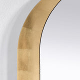 Gallery Gold Leaf Arch Top Wall Mirror 90cm