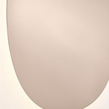 Brio Bronze Backlit LED Oval Wall Mirror 106cm