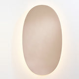 Brio Bronze Backlit LED Oval Wall Mirror 160cm