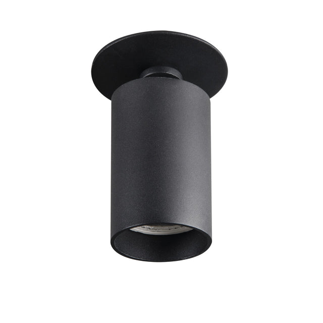 Chiro 10W GU10 Recessed Spotlight - Black