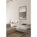 Squeeze Rectangular Printed Glass Wall Mirror