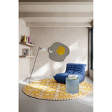 Sunny Side Up Printed Glass Wall Mirror 105cm