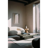 Void Rectangular Partly Silvered Wall Mirror 140cm