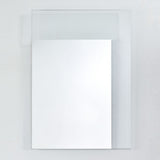 Void Small Partly Silvered Wall Mirror 70cm