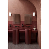 Void Small Partly Silvered Wall Mirror 70cm