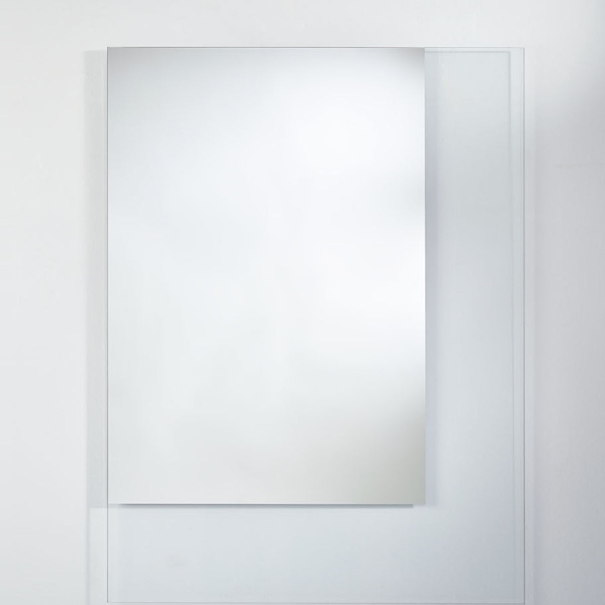 Void Rectangular Partly Silvered Wall Mirror 140cm