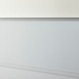 Void Rectangular Partly Silvered Wall Mirror 140cm