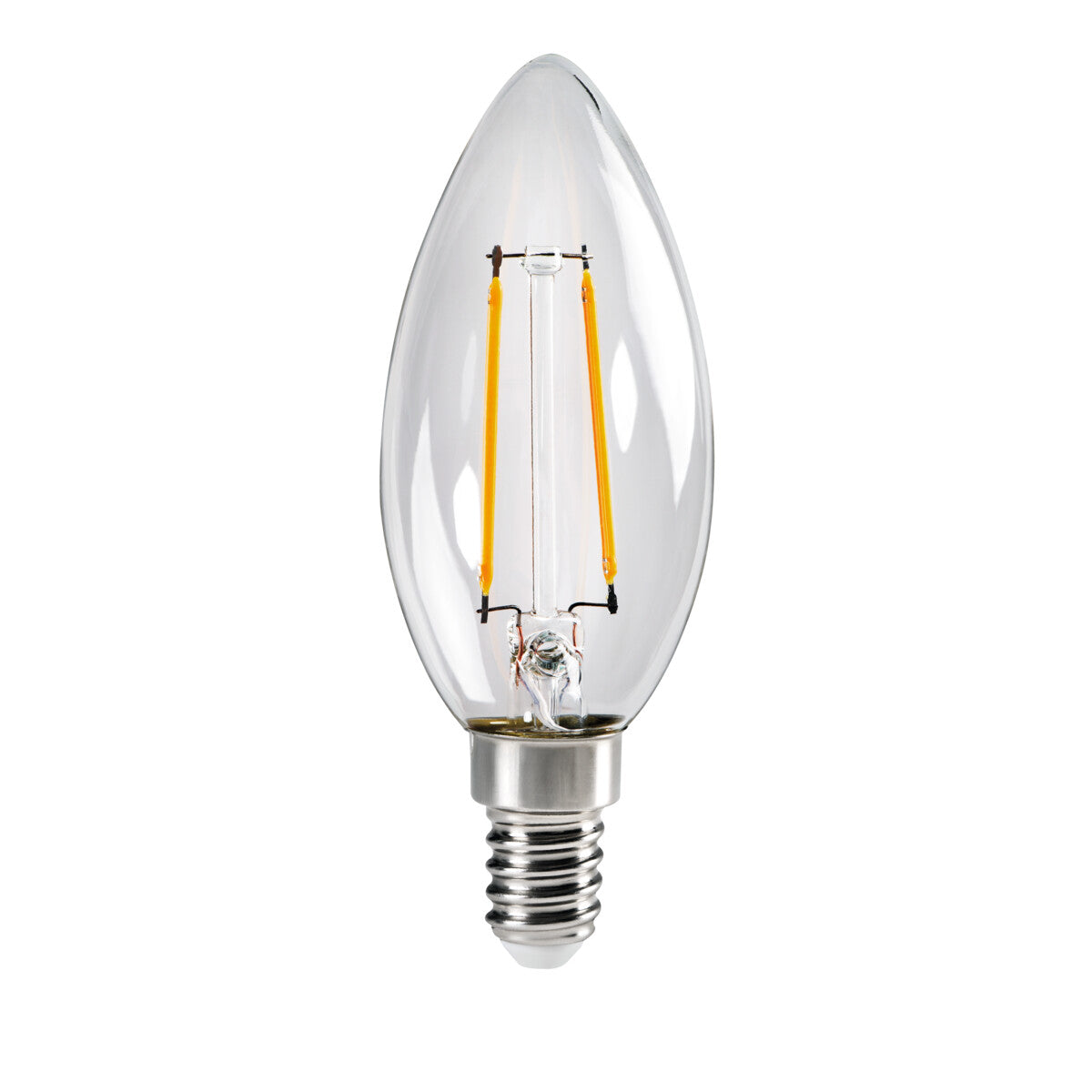 XLED E14 Candle 2.5W Filament 25W-eq 250lm 320° - Warm White