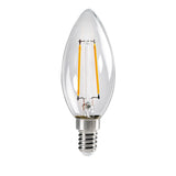 XLED E14 Candle 2.5W Filament 25W-eq 250lm 320° - Warm White