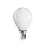 E14 Golf Ball 6W Filament Opal LED Bulb - Cool White