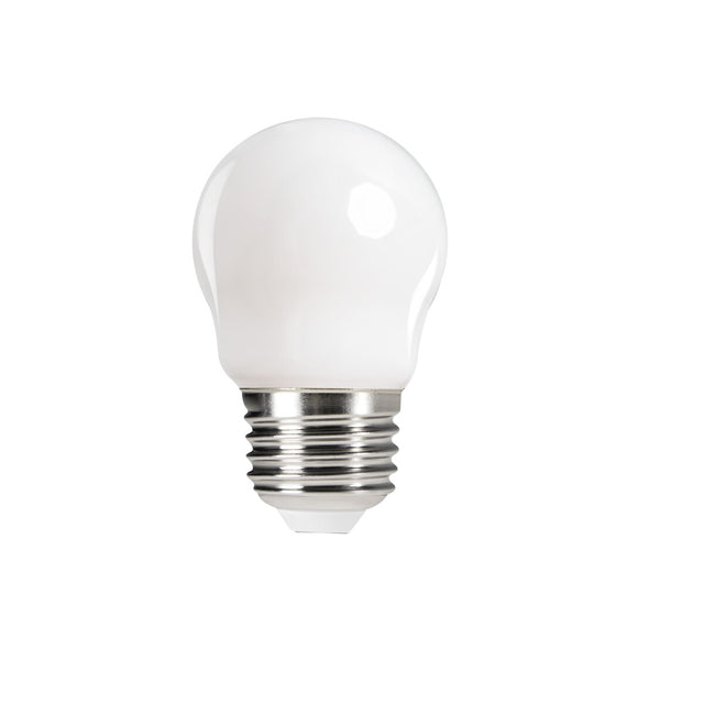 E27 Golf Ball 4.5W Filament Opal LED Bulb - Cool White