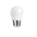 E27 Golf Ball 6W Filament Opal LED Bulb - Cool White