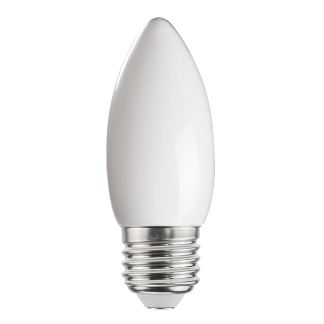 E27 Candle 6W Filament LED Bulb - Warm White